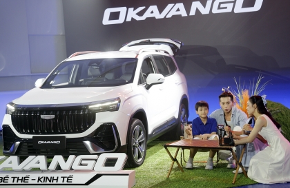 Kỉ niệm một năm có mặt tại Việt Nam, Geely ra mắt crossover Okavango, nâng cấp mới cho Coolray